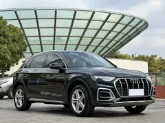 2022 Audi Q5L 40T Fashion, чёрный — фото 3