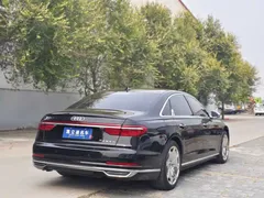 2022 Audi A8L 50 TFSI quattro Comfort Collector's Edition, чёрный — фото 3