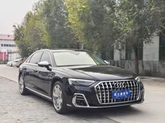 2022 Audi A8L 50 TFSI quattro Comfort Collector's Edition, чёрный — фото 4