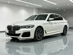 2021 BMW 5 Series 530Li Premium M Sport Package, белый — фото 2