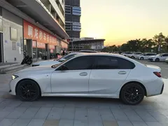 2023 BMW 3 Series 325Li M Sport Dark Night Package, белый — фото 4