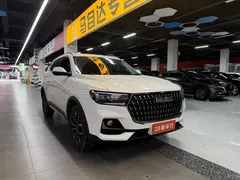 2023 Haval H6 1.5T AT Guochao Urban, белый — фото 3
