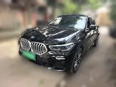 2020 BMW X6, чёрный — фото 1