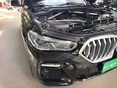 2020 BMW X6, чёрный — фото 7