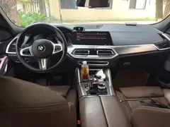 2020 BMW X6, чёрный — фото 10