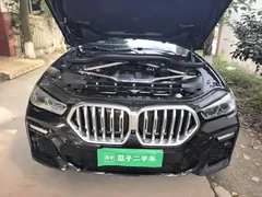 2020 BMW X6, чёрный — фото 21