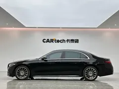 2022 Mercedes-Benz S-Class S 450 L 4MATIC, чёрный — фото 2