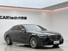2022 Mercedes-Benz S-Class S 450 L 4MATIC, чёрный — фото 6