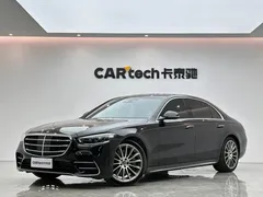 2022 Mercedes-Benz S-Class S 450 L 4MATIC, чёрный — фото 1