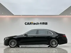 2022 Mercedes-Benz S-Class S 450 L 4MATIC, чёрный — фото 2