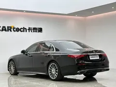 2022 Mercedes-Benz S-Class S 450 L 4MATIC, чёрный — фото 3