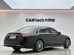 2022 Mercedes-Benz S-Class S 450 L 4MATIC, чёрный — фото 5
