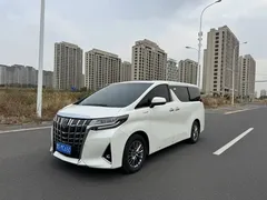 2021 Toyota Alphard Hybrid 2.5L Premium, белый — фото 1