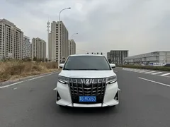 2021 Toyota Alphard Hybrid 2.5L Premium, белый — фото 2