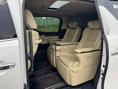 2021 Toyota Alphard Hybrid 2.5L Premium, белый — фото 5