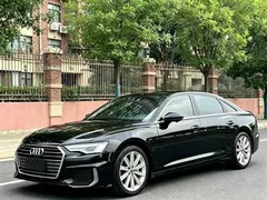 2021 Audi A6L 45 TFSI Sport, чёрный — фото 1