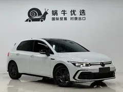2021 Volkswagen Golf 280TSI DSG R-Line, белый — фото 2