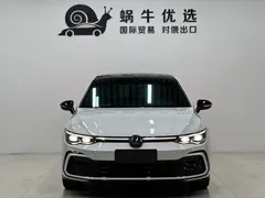 2021 Volkswagen Golf 280TSI DSG R-Line, белый — фото 3