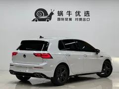 2021 Volkswagen Golf 280TSI DSG R-Line, белый — фото 4