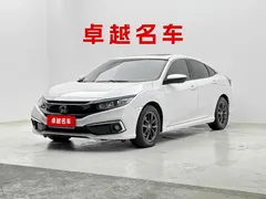 2019 Honda Civic 220TURBO CVT, белый — фото 1