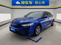 2022 Honda Civic 240Turbo CVT, синий — фото 1