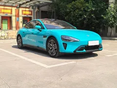 2024 Xiaomi SU7 RWD Long Range Smart Driving, синий — фото 3