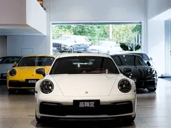 2023 Porsche 911 Carrera T 3.0T, белый — фото 2