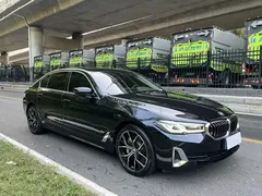 2021 BMW 5 Series 530Li Leading Luxury Package, чёрный — фото 3