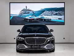 2023 Mercedes-Benz Maybach S-Class 680 4MATIC, чёрный — фото 2