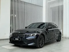2023 BMW 3 Series 325Li M Sport Dark Night Package, чёрный — фото 1