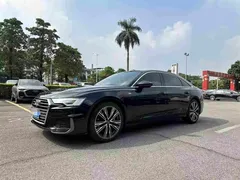 2022 Audi A6L 45 TFSI quattro Select Sport, чёрный — фото 1