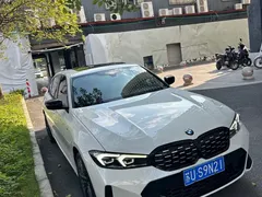 2023 BMW 3 Series 325Li M Sport Dark Night Package, белый — фото 2