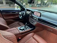 2021 BMW 7 Series 740Li xDrive Executive M Sport Package, чёрный — фото 13