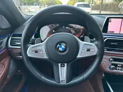 2021 BMW 7 Series 740Li xDrive Executive M Sport Package, чёрный — фото 21