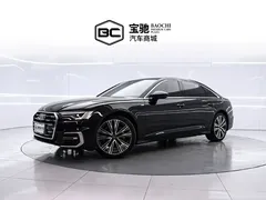 2023 Audi A6L 45 TFSI quattro Select Dynamic, чёрный — фото 1