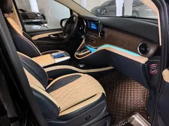 2021 Mercedes-Benz V-Class V 260 L Long Wheelbase Premium, чёрный — фото 4