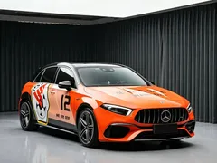 2020 Mercedes-Benz A-Class AMG A 45 4MATIC, белый — фото 3