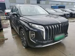 2024 Hongqi HS7 2.0T PHEV 4WD 6, чёрный — фото 4