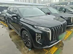 2024 Hongqi HS7 2.0T PHEV 4WD 7, чёрный — фото 4