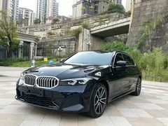 2023 BMW 3 Series 320Li M Sport Package, чёрный — фото 1