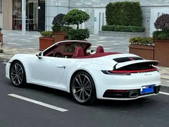 2020 Porsche 911 Carrera Cabriolet 3.0T, белый — фото 3