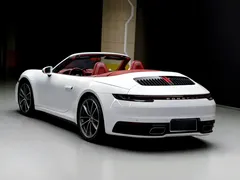 2020 Porsche 911 Carrera Cabriolet 3.0T, белый — фото 9