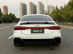 2023 Audi A7 45 TFSI Select, белый — фото 4