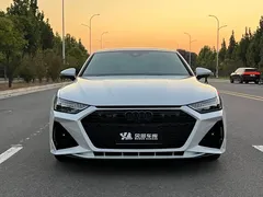 2023 Audi A7 45 TFSI Select, белый — фото 8