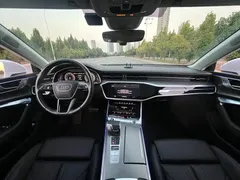 2023 Audi A7 45 TFSI Select, белый — фото 9