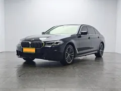 2023 BMW 5 Series 530Li Leading M Sport Package, чёрный — фото 1