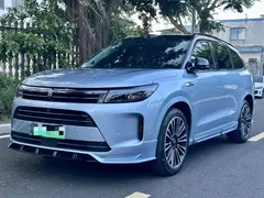 2024 Aito M7 1.5T Smart Driving 4WD Max 5-seat, синий — фото 3