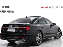 2022 Audi A6L 45 TFSI quattro Premium, чёрный — фото 4