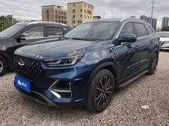 2021 Chery Tiggo 8 Pro 290TGDI DCT, синий — фото 1
