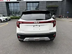 2023 Kia Seltos 1.5L CVT Premium, белый — фото 5